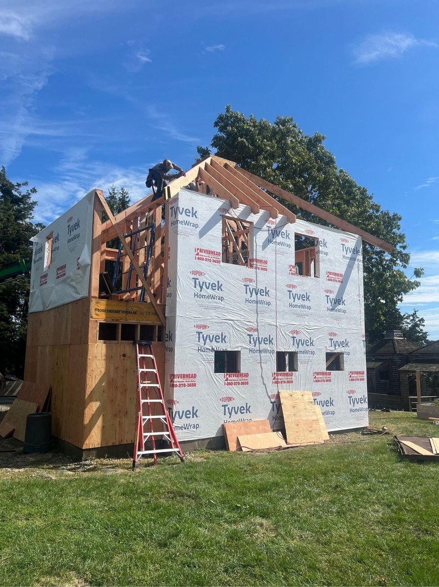 ct shoreline custom home construction photo