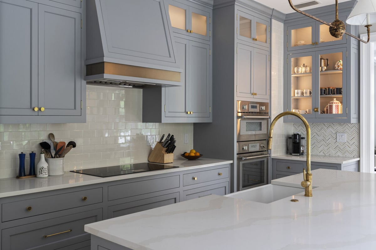 Refined Transitional Kitchen Remodel in Essex, CT by Craft Design + Build LLC project photo 5