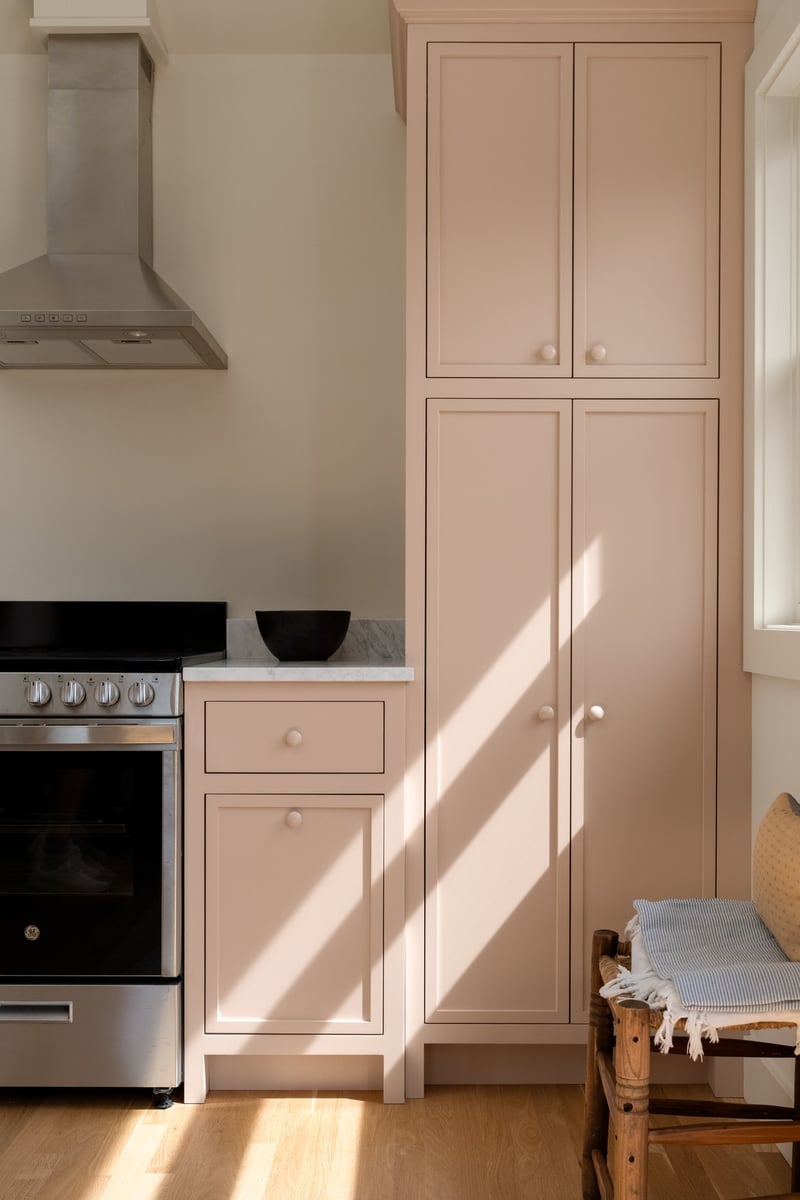 house addition kitchenette pantry cabinet and range guilford ct