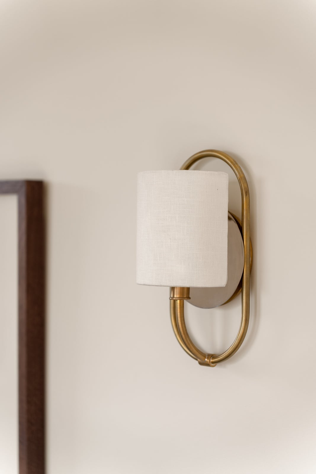 house addition brass and linen wall sconce guilford ct